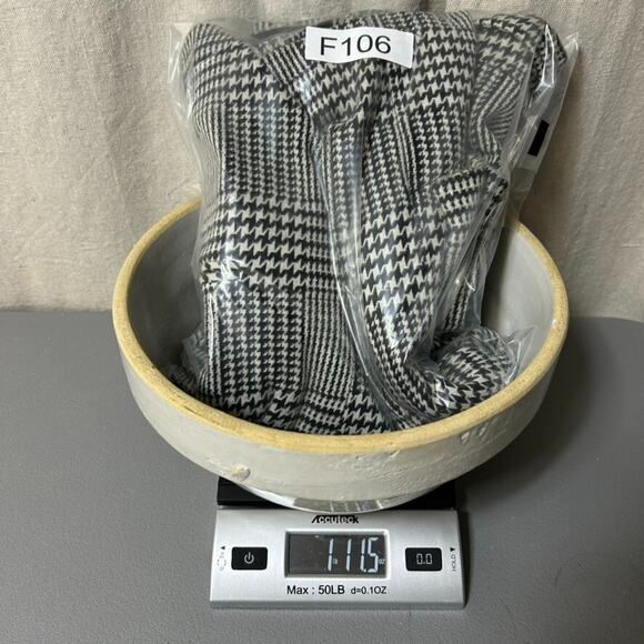 Lauren Ralph Lauren Womens Houndstooth Blazer Size 12 Preppy Old Money Academia - Picture 11 of 11